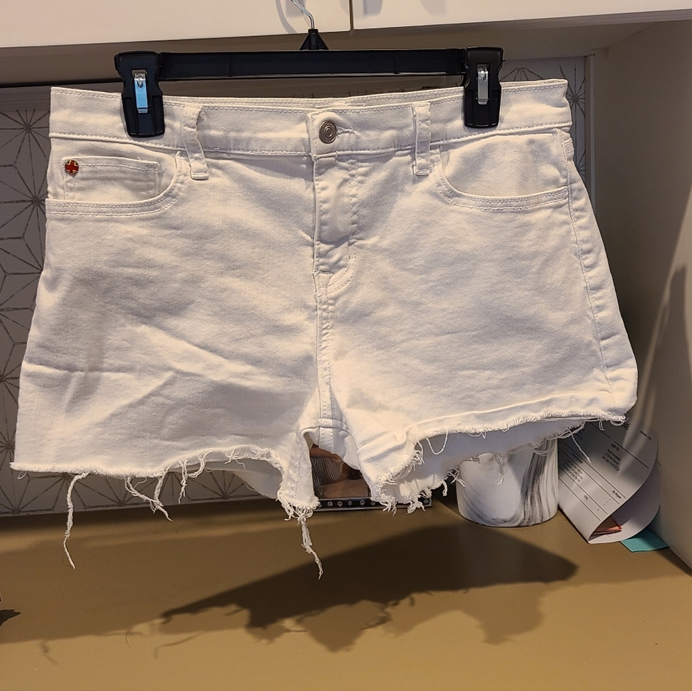 Hudson White Denim Women's Shorts